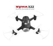 Syma X22 Mini Quadcopter / Drone - Hovermode (altitude hold) - One key take off / landing mode - Black Edition