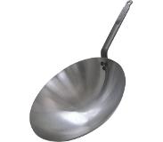 De Buyer Wok rond 36 cm Carbone Plus