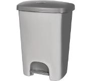 ProChef Kunststof Pedaalemmer Grijs | 40 Liter