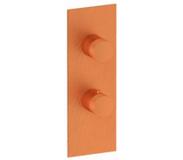 Plieger Roma inbouwdouchekraan thermostatisch met omstel geborsteld koper UA611_D BRUSHED COPPER