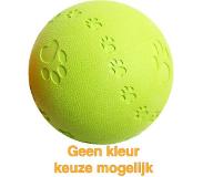 Gebr. De Boon Rubberen bal pawprint met geluid 11 cm