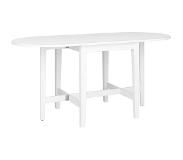 Steens Klaptafel - Eettafel 166 cm Venice Wit