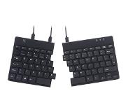 R-Go Tools R-Go Split Ergonomisch Toetsenbord QWERTY(US) Zwart