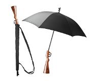 Balvi paraplu Wanted 93 x 103 cm nylon zwart/bruin