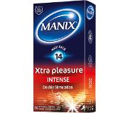 Manix Xtra Pleasure 14 stuk(s) Getextureerd