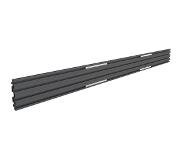 Multibrackets Aluminium Profil, Modulares Pro System, schwarz