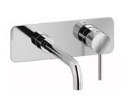 Plieger Roma wandkraan met lange uitloop chroom ID206 CHROME