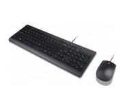 Lenovo Essential toetsenbord Inclusief muis USB Italiaans Zwart