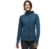 Black Diamond Coefficient Fleece Hoody Women, azurite XL 2020 Klimjassen