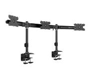 Multibrackets Monitorhalter 3" fach bis 32", Metall, schwarz