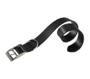 Ferplast hondenhalsband Natural 47-55 x 3 cm kunstleer zwart