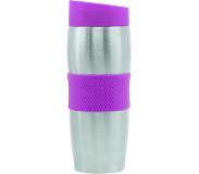 Cenocco Roestvrijstalen vacuüm reisbeker Paars - 380ML