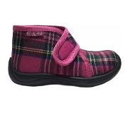 Naturino velcro Schotse ruitjes pantoffel 7771 fuxia mt 27