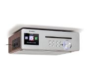 Auna Silver Star Chef keukenradio 20W max. CD BT USB internet/DAB+/FM zilver