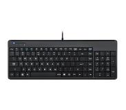 Perixx PERIBOARD-220 H toetsenbord USB Duits Zwart