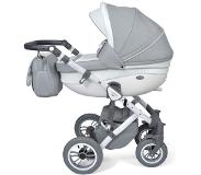 Baby Merc Faster 3 Eco Leather Grey Kinderwagen incl. Autostoel F10