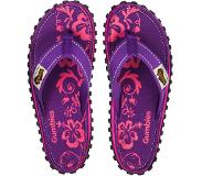 Gumbies Islander Teenslippers Dames, purple hibiscus 2019 EU 43 Teenslippers