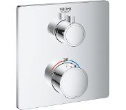 GROHE Grohtherm thermostatische inbouw douchekraan - Douche/Bad omstelling - Chroom