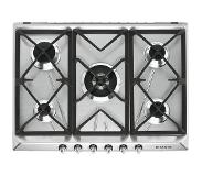Smeg SR975XGH Kookplaat Gas 70cm Inox