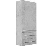 Saniclear Huge Kolomkast beton 80x176