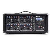 Power Dynamics PDM-C805A 8-kanaals mixer met versterker, USB poort en SD sleuf
