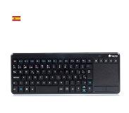 NGS TV Warrior, QWERTY, ES toetsenbord RF Draadloos Spaans Zwart
