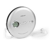 OneConcept CDC 100 MP3 discman draagbare CD speler anti-shock ESP micro-USB zilver
