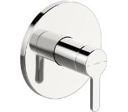 Hansa hansadesigno rond afbouwdeel voor inbouw douchekraan zonder omstel ø 4 cm, chroom