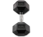 Body-solid Hexagon Rubber Dumbbell - per Paar