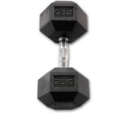 Body-solid Hexagon Rubber Dumbbell - per Paar