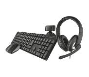 Trust Qoby 4-in-1 Home Office Set - Qwerty