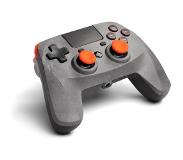 Snakebyte Draadloze Controller 4 S - PS4 - Rock/Grijs/Oranje