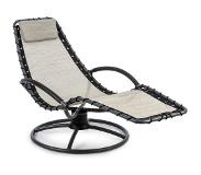 Blumfeldt The Chiller swingstoel 77x85x173cm 360°comfort ComfortMesh beige