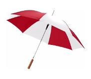 Bullet Automatische paraplu rood/wit 82 cm