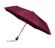 Minimax automatisch opvouwbare windproof paraplu (Kleur paraplu: bordeauxrood)