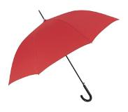 Perletti paraplu automatisch windproef 103 cm microvezels rood