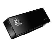 Concept QH4001 Zwarte Keramische Wandverwarmer met Afstandsbediening
