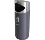 CombiSteel Afvalbak zwart poedercoat | 69L