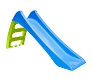 Mandelli glijbaan 123 x 36 x 63 cm blauw/lichtgroen