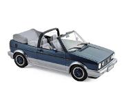 Volkswagen Norev - Volkswagen Golf Cabriolet "Bel Air" 1992 Blauw metallic 1:18