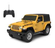 Jamara RC Jeep Wrangler JL jongens 27 MHz 1:24 geel