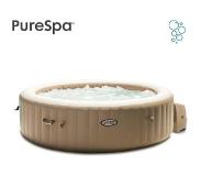 Intex PureSpa Sahara 6 plaatsen beige opblaasbare hot tub