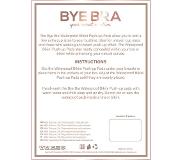 Bye Bra Waterdichte Beha-Pads, Bh-Vullingen, Bh-Pads, Bikini Push-Up-Pads, Naadloos, Doorzichtig, Éé
