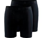 Craft Core Dry 6" Boxers 2 stuks Heren, zwart S 2023 Base Layer korte onderbroeken