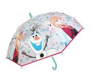 Disney Frozen Paraplu - Elsa - Anna - Automatisch - Transparant - 46 cm