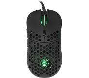 ESHARK Ultra light Gaming mouse eShark Naginata Black, 60g, Pixart PMW3389 sensor, with RGB backlight