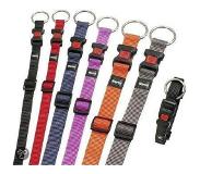Flamingo Karlie Halsband Sport Plus Verstelbaar - 20 mm x 40-55 cm - Grijs