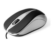 Media-Tech Plano - Muis / Zilver
