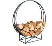 Esschert Design Ronde houtopslag