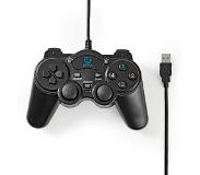 Nedis Gaming CWOCK Dual Vibration USB GamePad / zwart